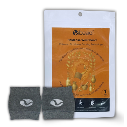 HoldEase Copper Coated Natural Pain Comfort Wrist Band