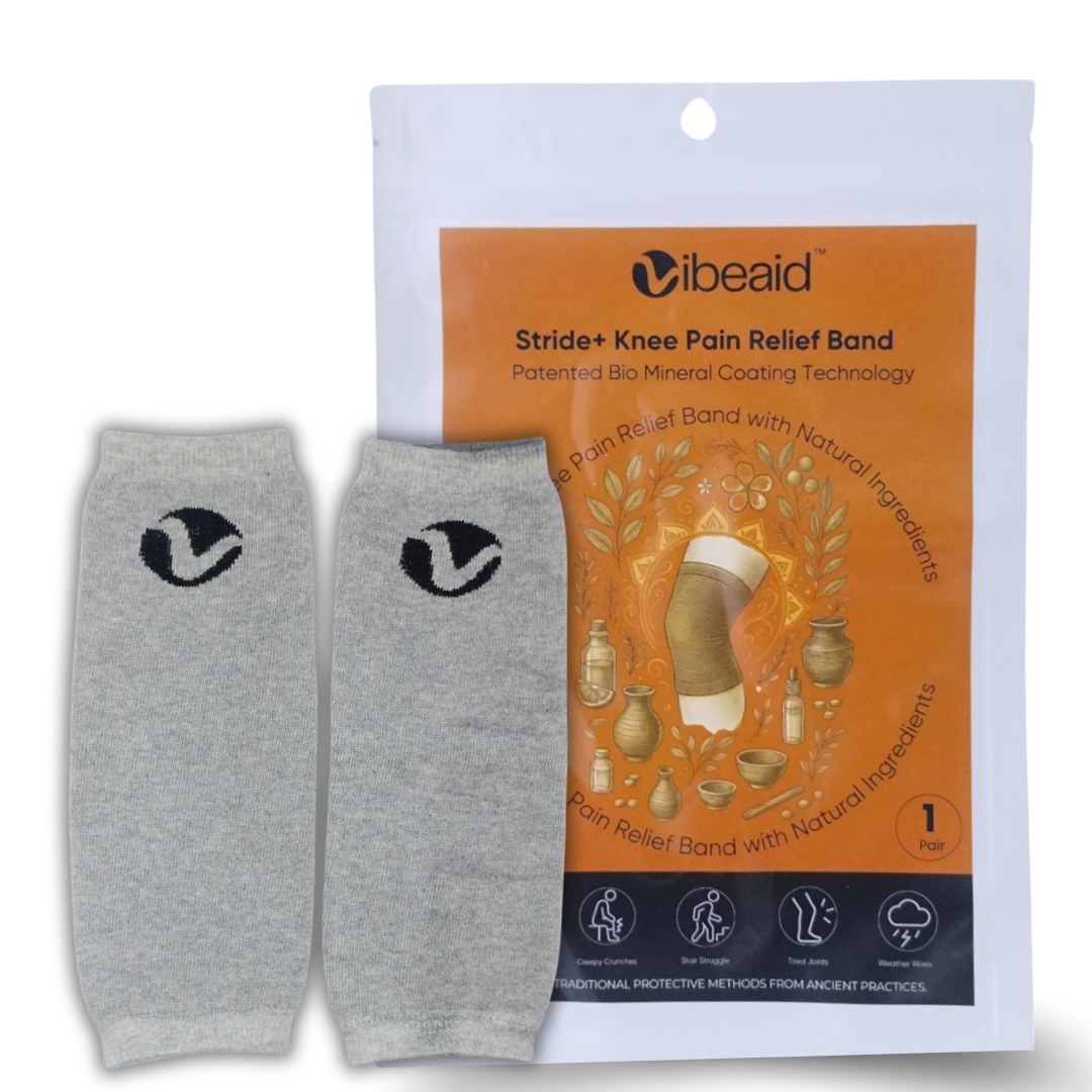 Stride+ Copper Coated Natural Pain Comfort Knee Band