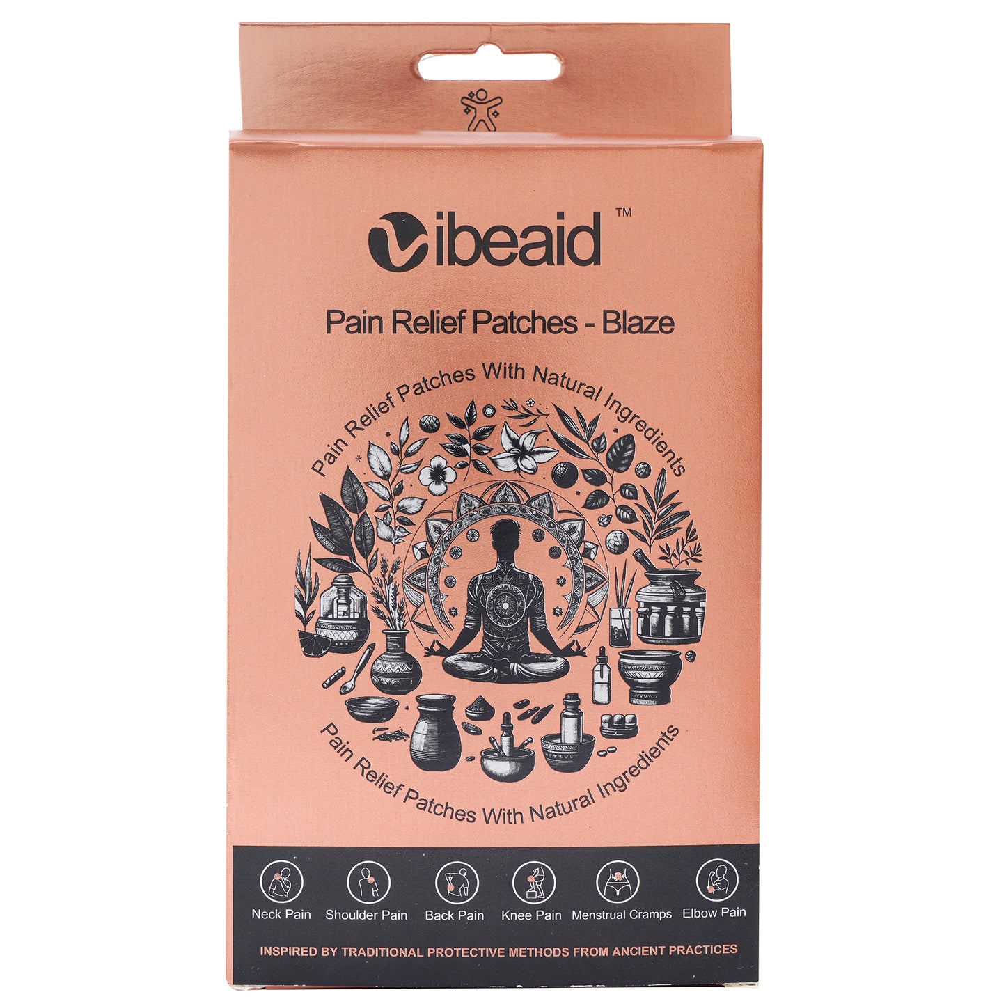 Blaze Copper Pain Comfort Patch | Natural Muscle & Joint Recovery