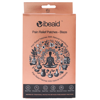Blaze Copper Pain Comfort Patch | Natural Muscle & Joint Recovery