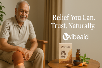 Stride+ Copper Coated Natural Pain Comfort Knee Band