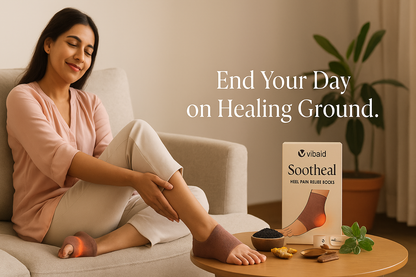 Sootheel Copper Coated Natural Pain Comfort Heel Socks