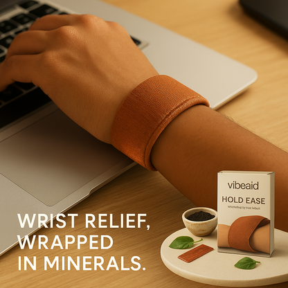 HoldEase Copper Coated Natural Pain Comfort Wrist Band