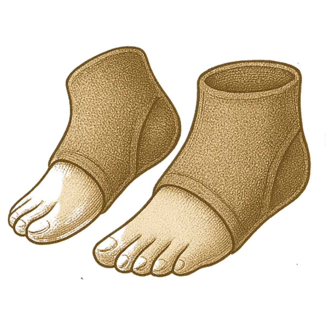 Sootheel Copper Coated Natural Pain Comfort Heel Socks