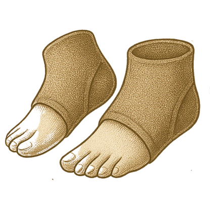 Sootheel Copper Coated Natural Pain Comfort Heel Socks